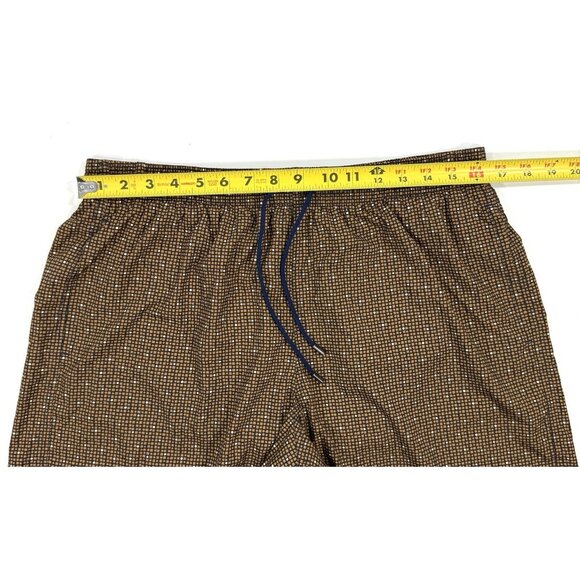 Canali Mens Swim Trunks Size 2XL Shorts Abstract Print Mesh Lined Made In Italy - Picture 13 of 14